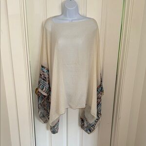 Three Bird Nest Boho Poncho